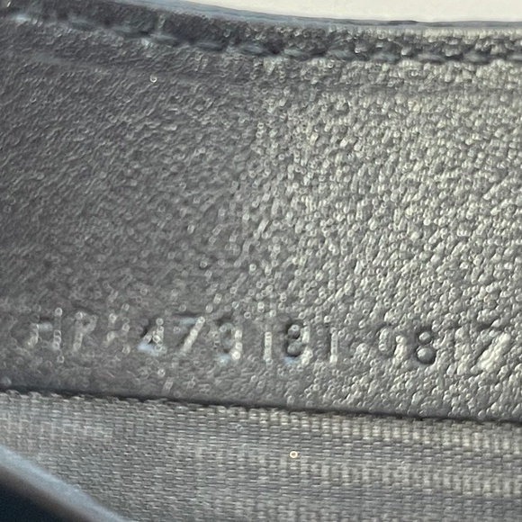 Saint Laurent Preowned Black Leather Bi-Fold Card Case Wallet with Money Clip - Picture 9 of 9